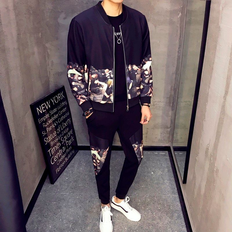 Printed tracksuit mens Clearance