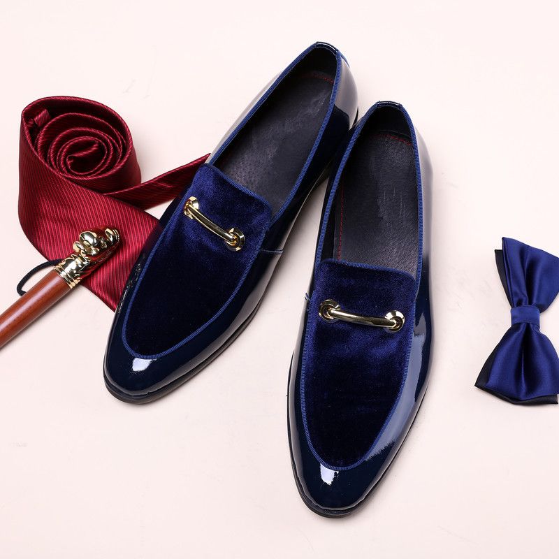 Veludo Homens Noivo Do Casamento Smoking Ternos Oxfords Fivelas Masculino  Sapatos De Couro De Negócios Formais Preto Azul Cavalheiro Sapatos, Gênero  Melhor Qualidade E Preço Mais Baixo| DHgate.Com