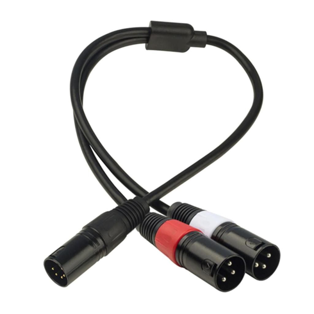 3-Pin XLR Male to Female Fiber Braided Audio Stereo Balance Extension Cable 3-Pin XLR Male to Female Fiber Braided Audio Stereo Balance Extension Cable