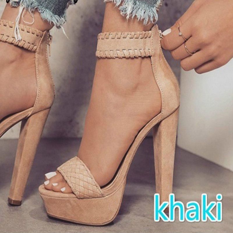 block summer heels