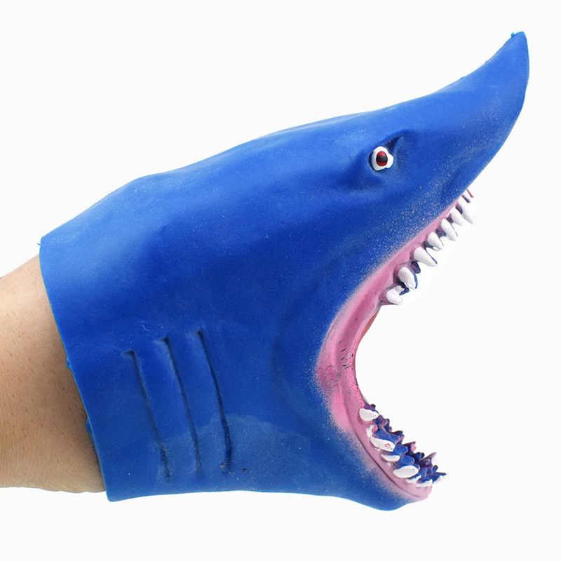 blue shark toy