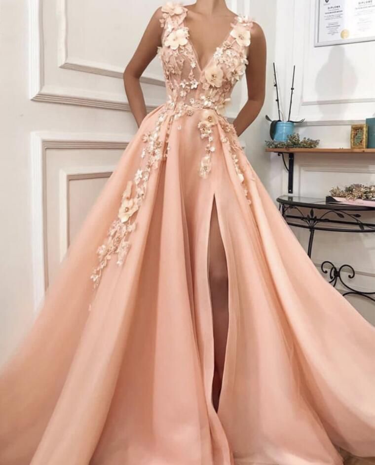 apricot occasion dresses