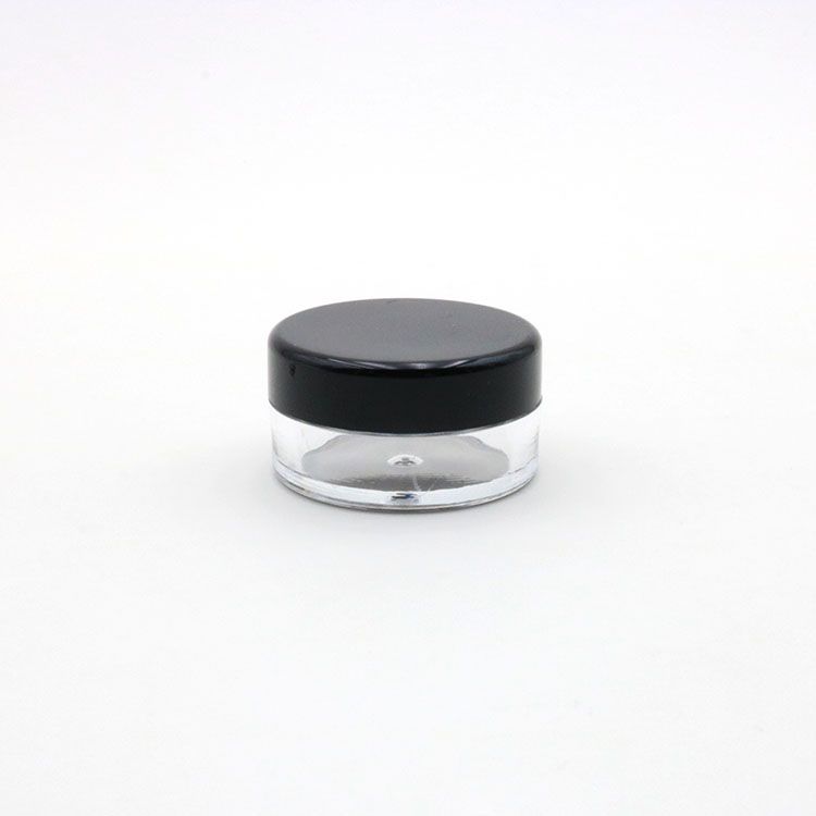 BOUTEILLE CLEAR BLACK CAP