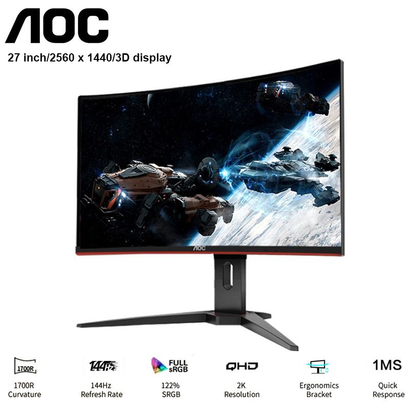 نتيجة بحث الصور عن ‪Monitor-AOC-27"-CQ27G1‬‏