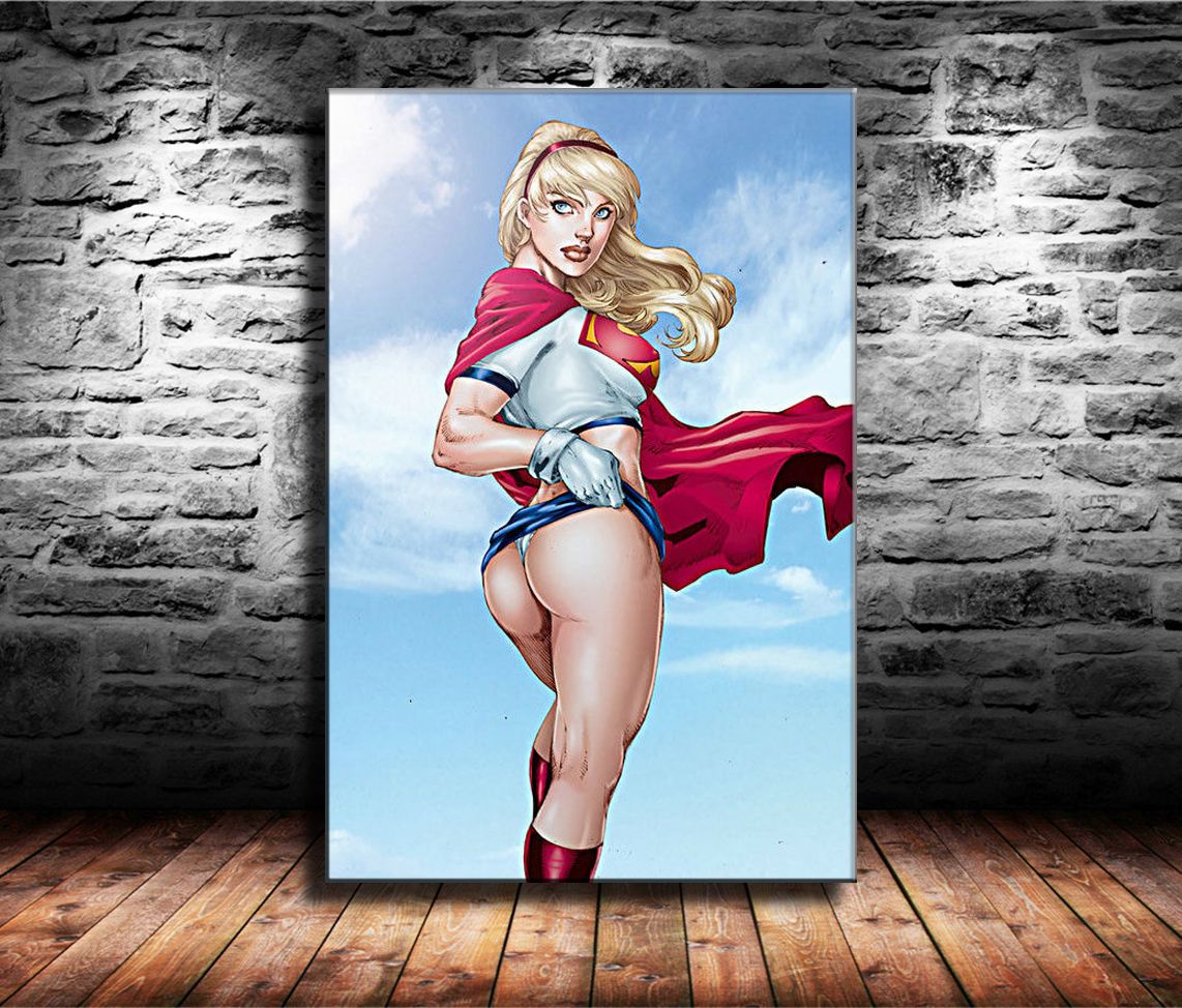 Sexy Supergirl Naakt