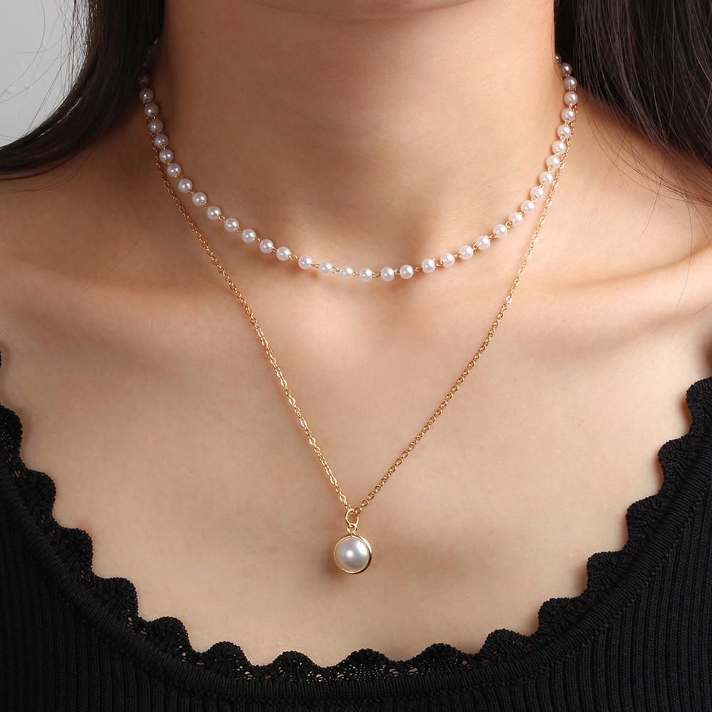 Pearl jewelry for women Clearance