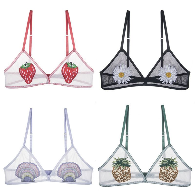 bralette transparente