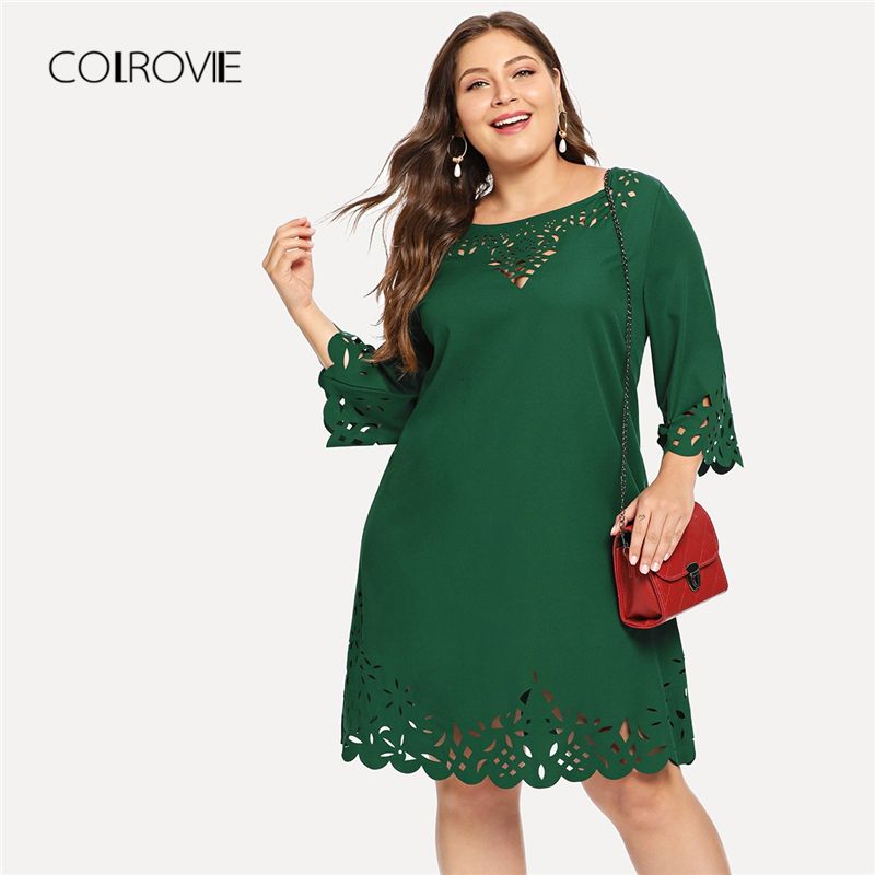 green sundress plus size