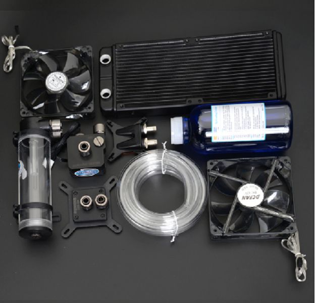 Syscooling Computer Cooling Water System Liquid Cooling Kit For CPU GPU