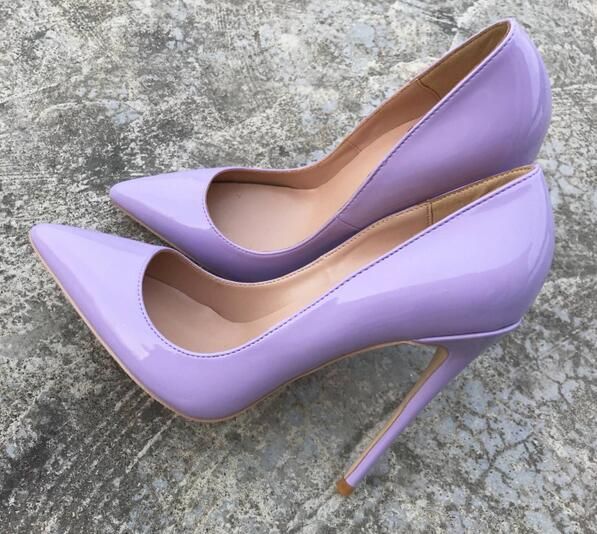 New Spring Autumn Fashion Light Purple 