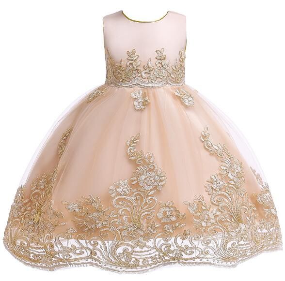 3t white flower girl dress