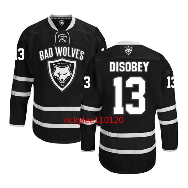 BAD WOLVES Hockey Jersey Shield Disobey 