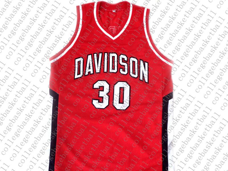 stephen curry davidson jersey cheap