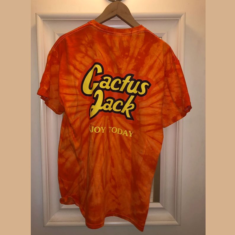 Travis Scott Reeses Puffs Orange Tie 