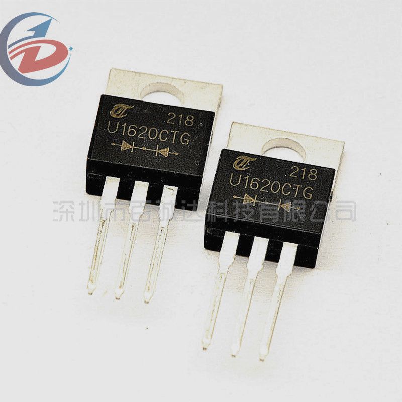 10PCS U1620G MUR1620CT 16 A 200 V Ultrafast Double Diodes TO-220