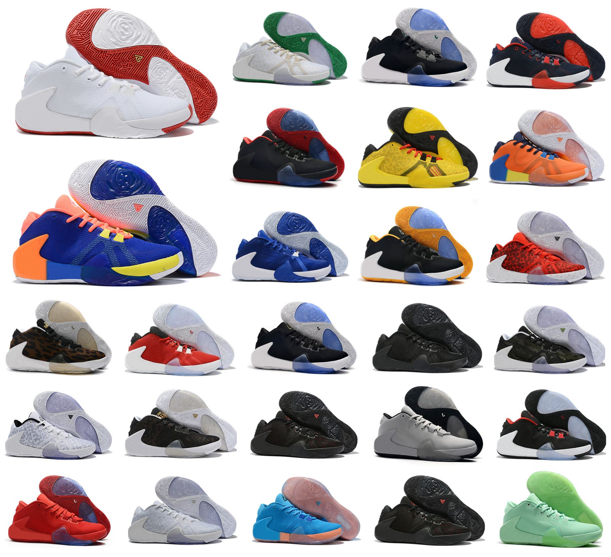 greek freak shoe size