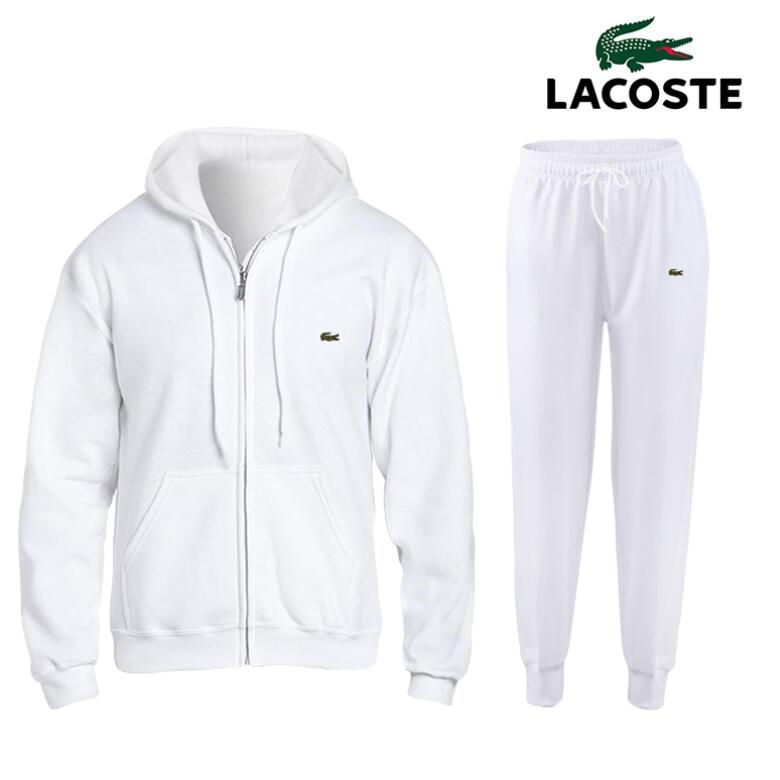black lacoste sweatsuit