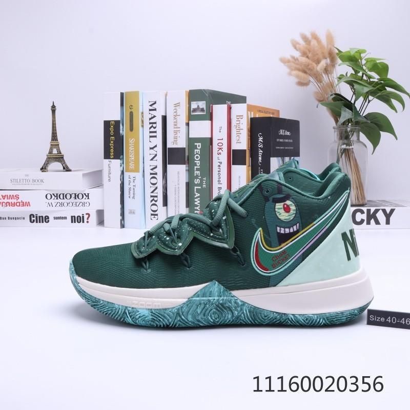 kyrie 5 plankton shoes