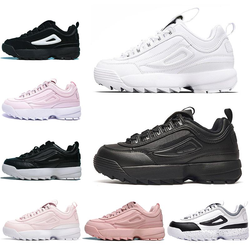 fila deportivas negras