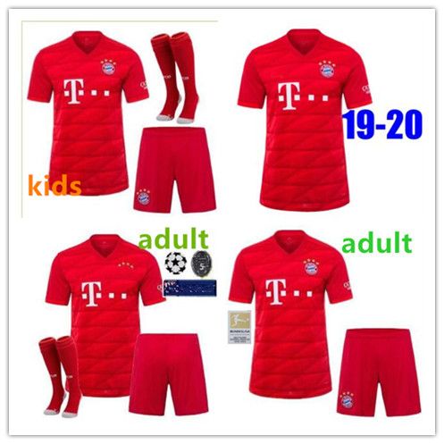 Mejor Calidad 2019 2020 Bayern Munich Adultos Niños Kits De Camisetas De  Fútbol 19 20 Bayern Home LEWANDOWSKI MULLER ROBBEN JAMES Camiseta De Fútbol  Por Iepacket, 14,64 € | Es.Dhgate.Com