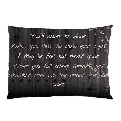New Hot Shawn Mendes Lyrics Pillow Cover Case Shawn Mendes