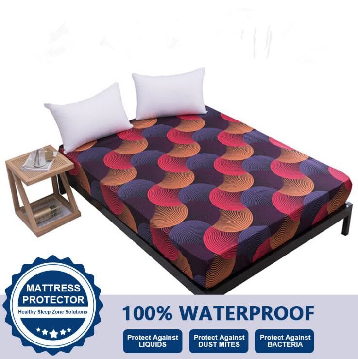 Waterproof Mattress Protector Cover, Queen Bed Waterproof Mattress Protector