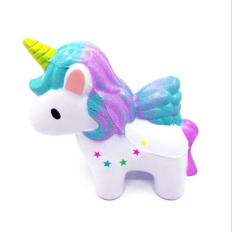 pink unicorn squishy