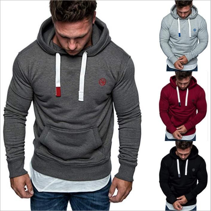 mens designer zip up jumper