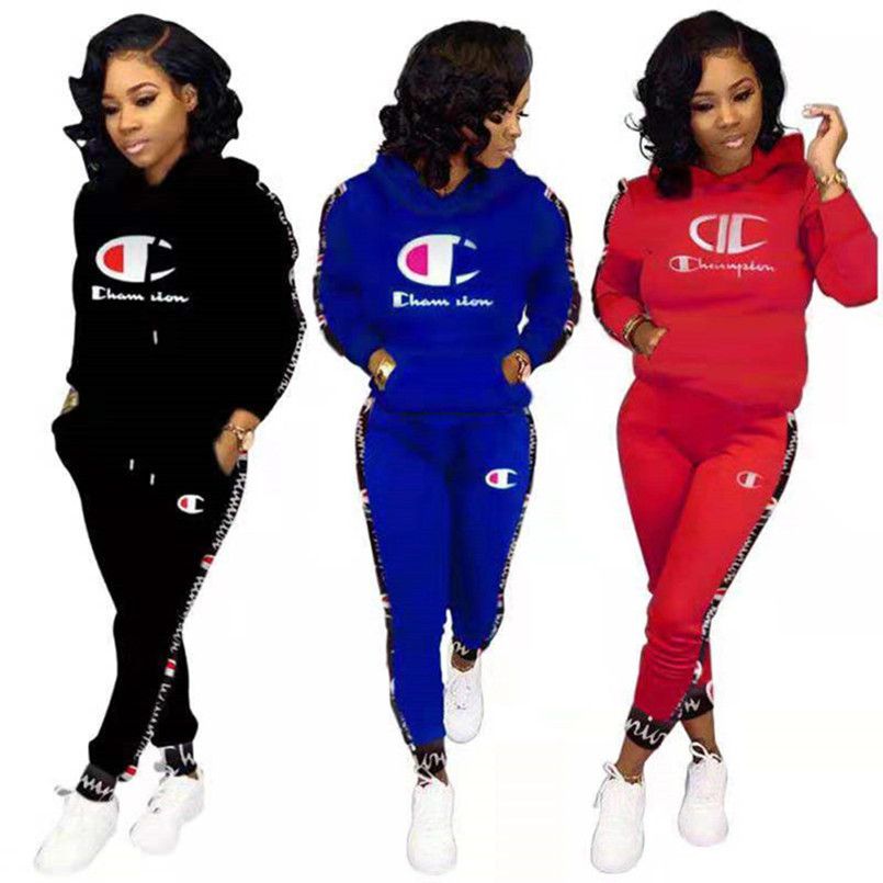 women champion track suit