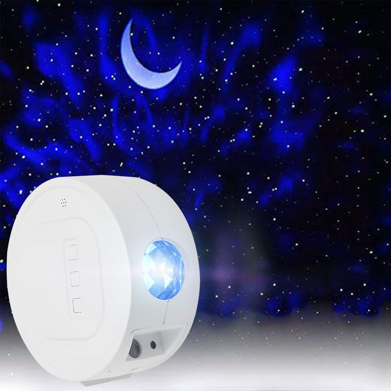 Dreiwasser LED Luz De Noche Proyector Para Niños Bebé Proyector Lámpara Star Moon