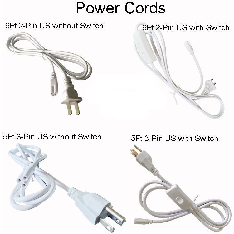 2019 T5 T8 Led Lamp Connecting Wire Ceiling Lights Daylight Led