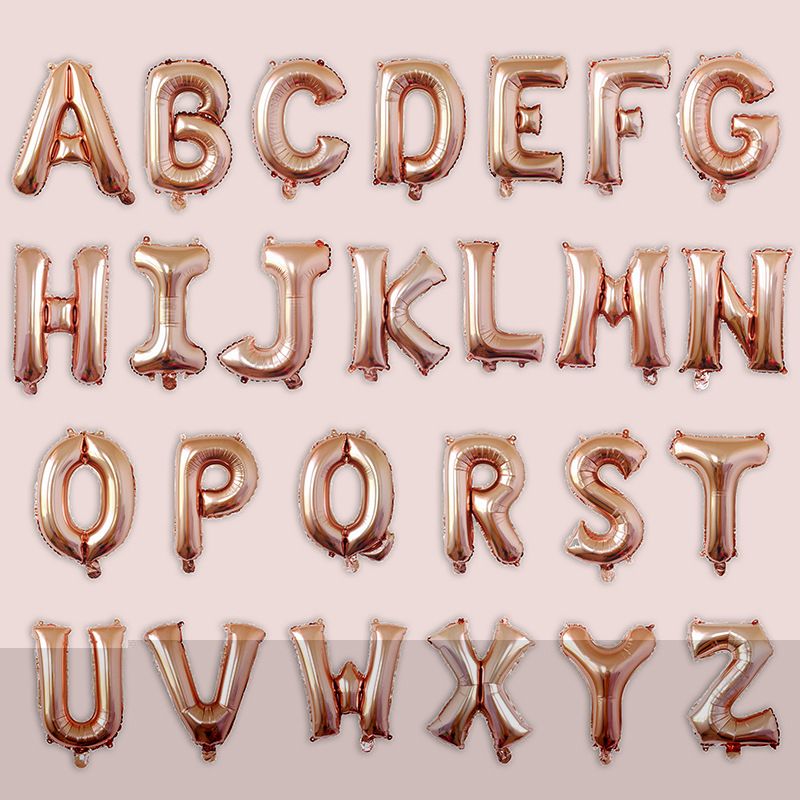 mylar letter balloons