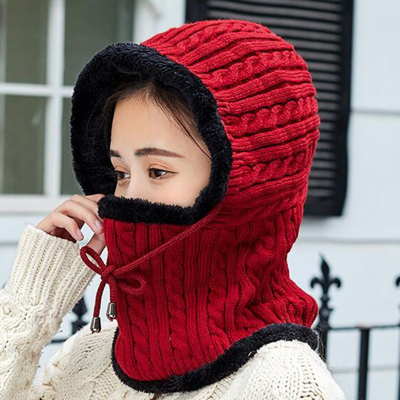Skullies Beanies Winter Knitted Hat Beanie Scarf Men Winter Hats for Men Women Caps Gorras Bonnet