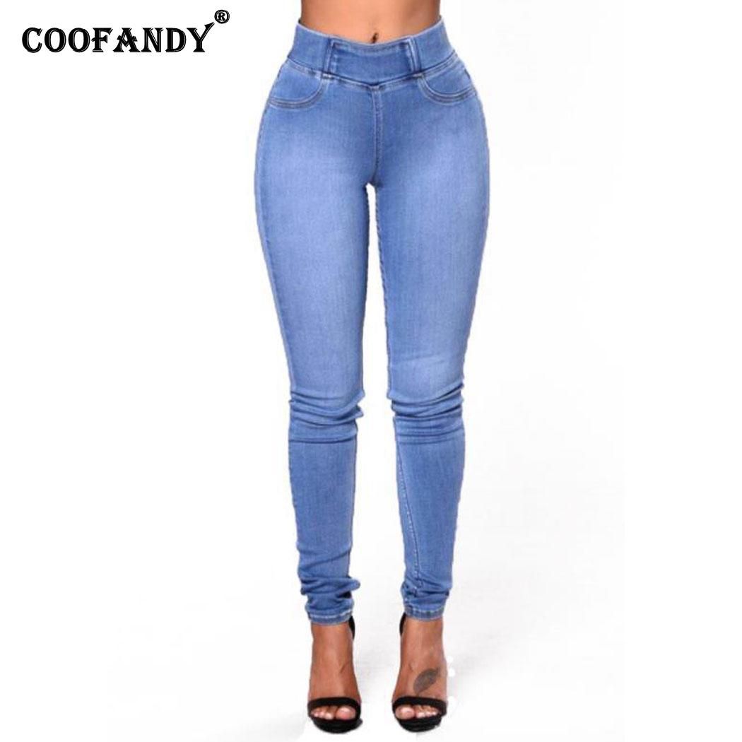 Womens Holes Fringed Washed Comfort Classic Jeans Pants