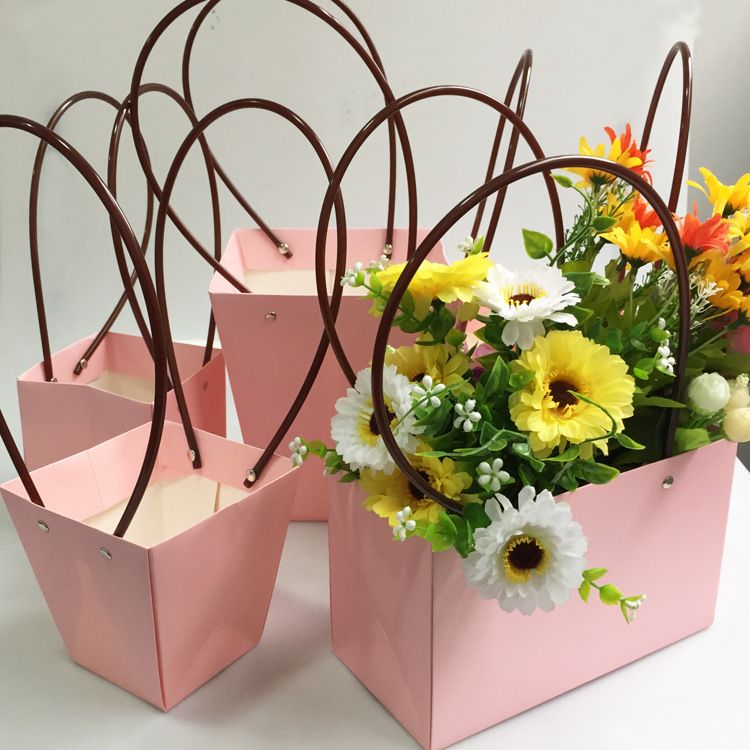 bouquet bolsas with handles