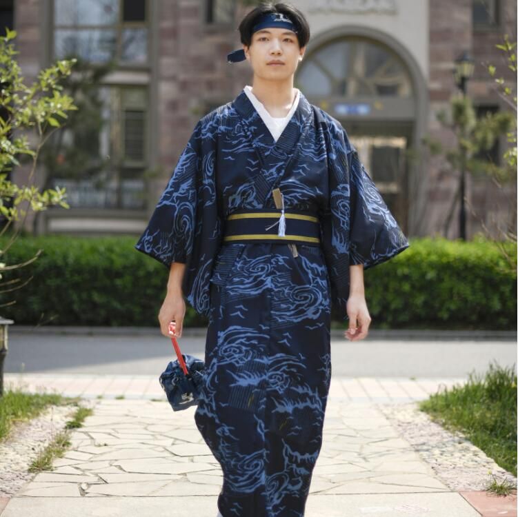 Oom of meneer Junior Democratie Tokyo osaka pyjama gewaad formele kleding mannelijke kimono traditionele Japanse kledingstuk man standaard kimono polyester mix Oom of meneer Junior Democratie Tokyo osaka pyjama gewaad formele kleding mannelijke kimono traditionele Japanse kledingstuk man standaard kimono polyester mix