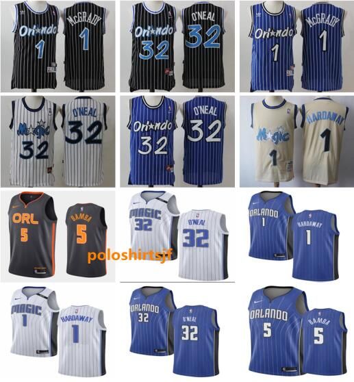 shaq blue orlando jersey