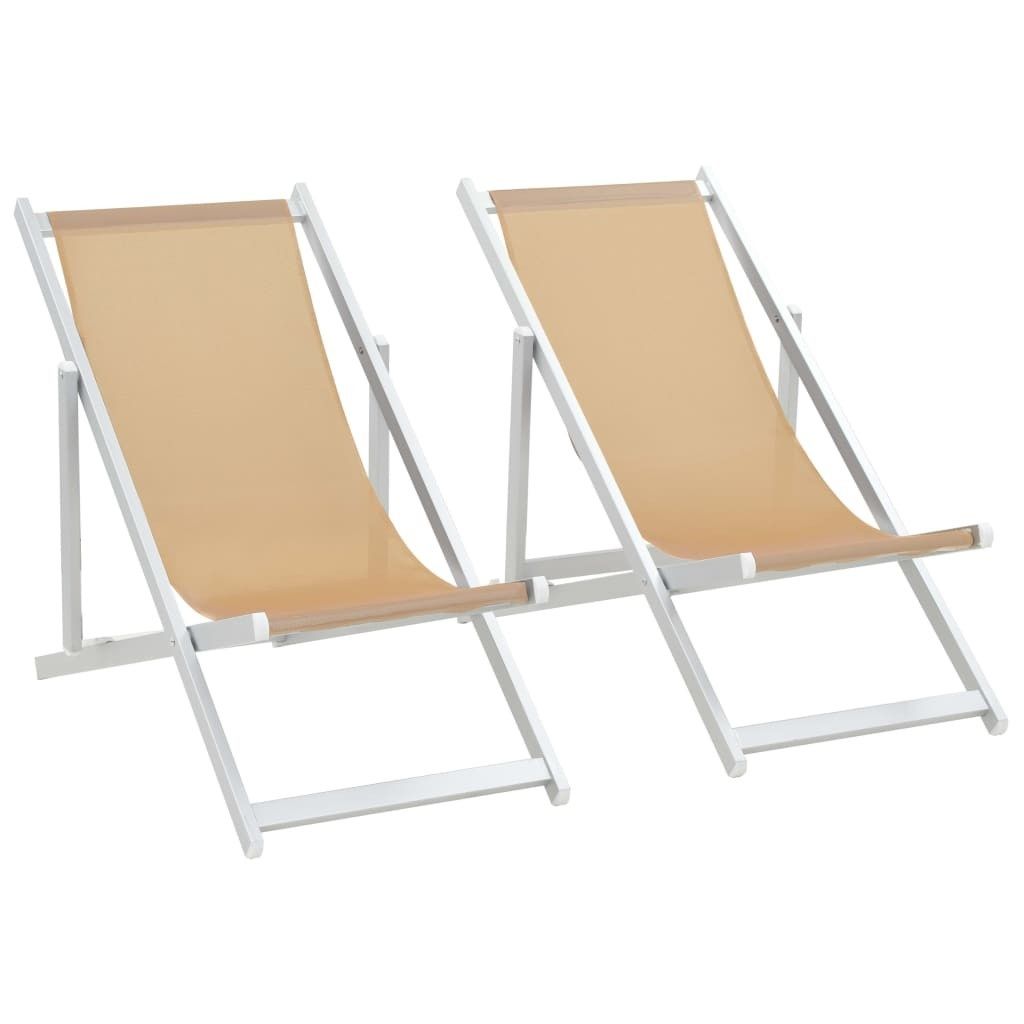 beach chair aluminium