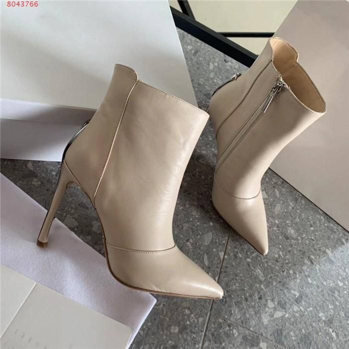 tan stiletto ankle boots