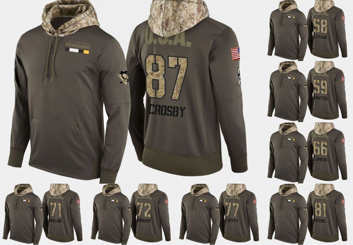 pittsburgh penguins military jersey