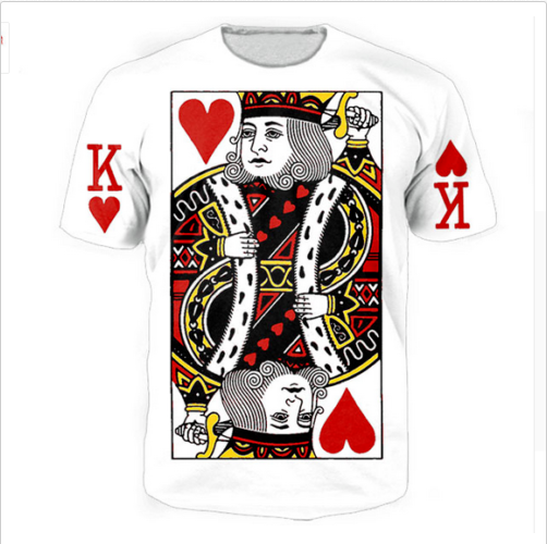 king of heart t shirt
