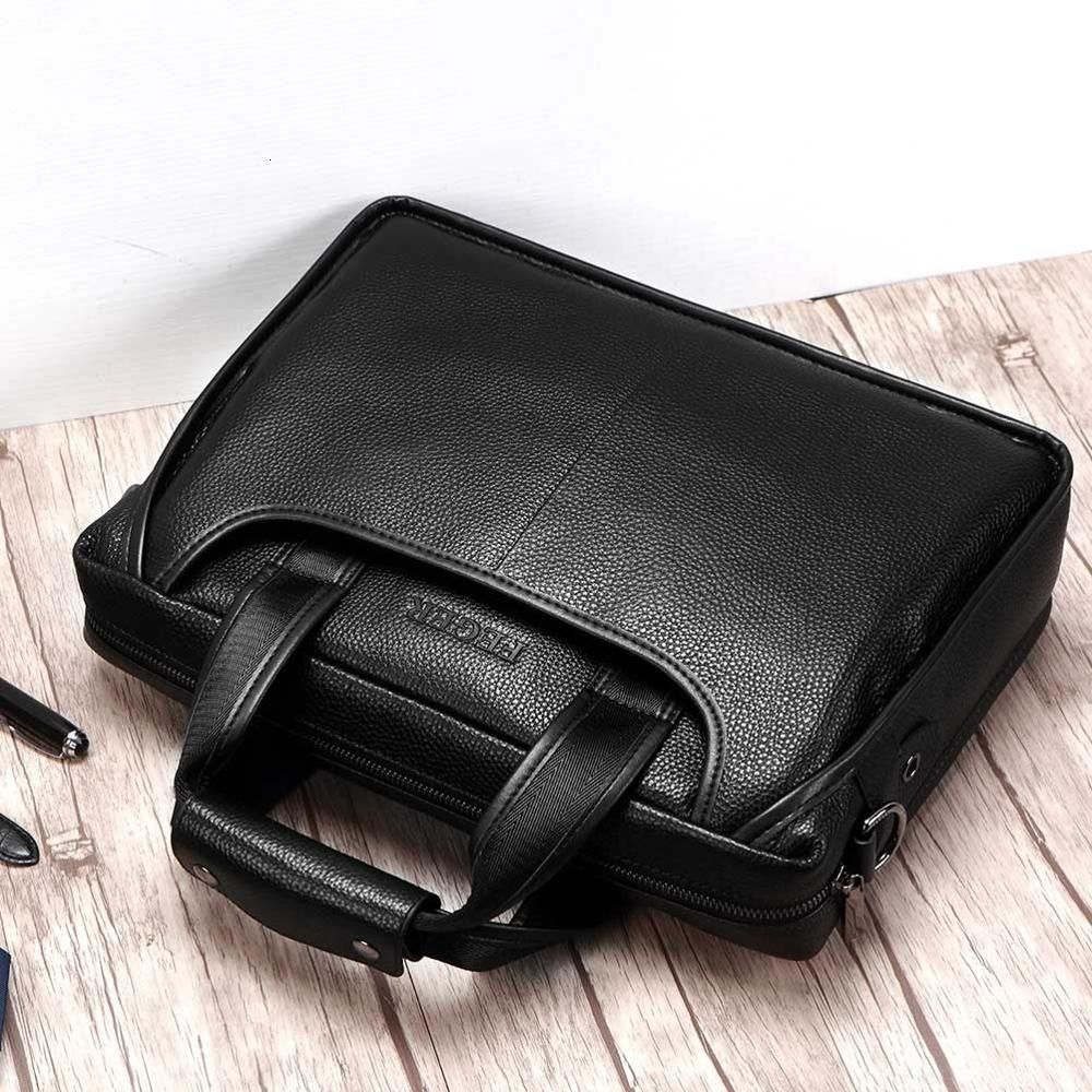 Mens Leather Crossbody Messenger Shoulder Bag Laptop Tote Purse Wallet Handbag