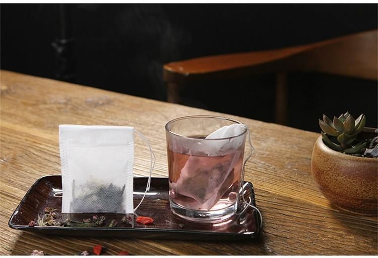 2020 Empty Teabags Tea Bags String Heal Seal Filter Paper Teabag 5.5 X