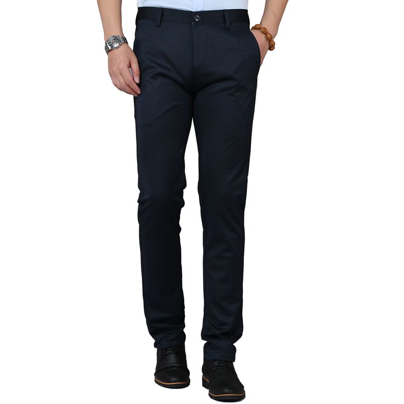 smart casual blue pants