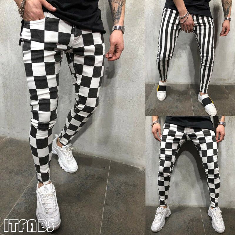 2020 Hirigin 2019 New Mens Summer Fashion Slim Comfortable Striped