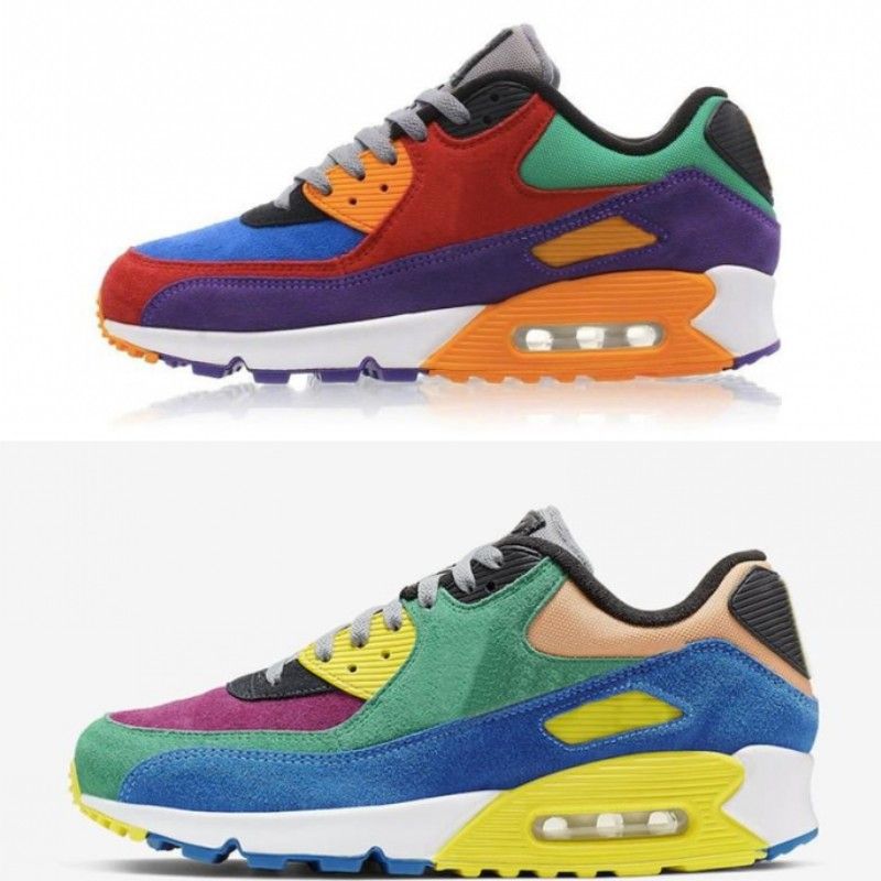 multi coloured shoes mens