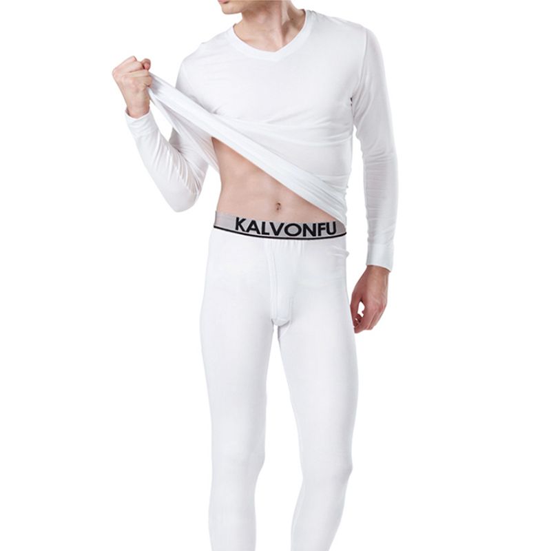 Compra Conjunto De Ropa Interior Térmica De Cintura Alta De Invierno Para  Hombre Conjunto Largo De Johns Conjunto De Ropa Interior Térmica Para  Hombre Cálido Para Hombre Tallas Grandes Long Johns Barato 