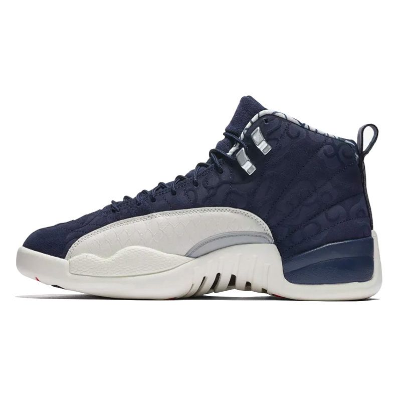 navy and white 12s