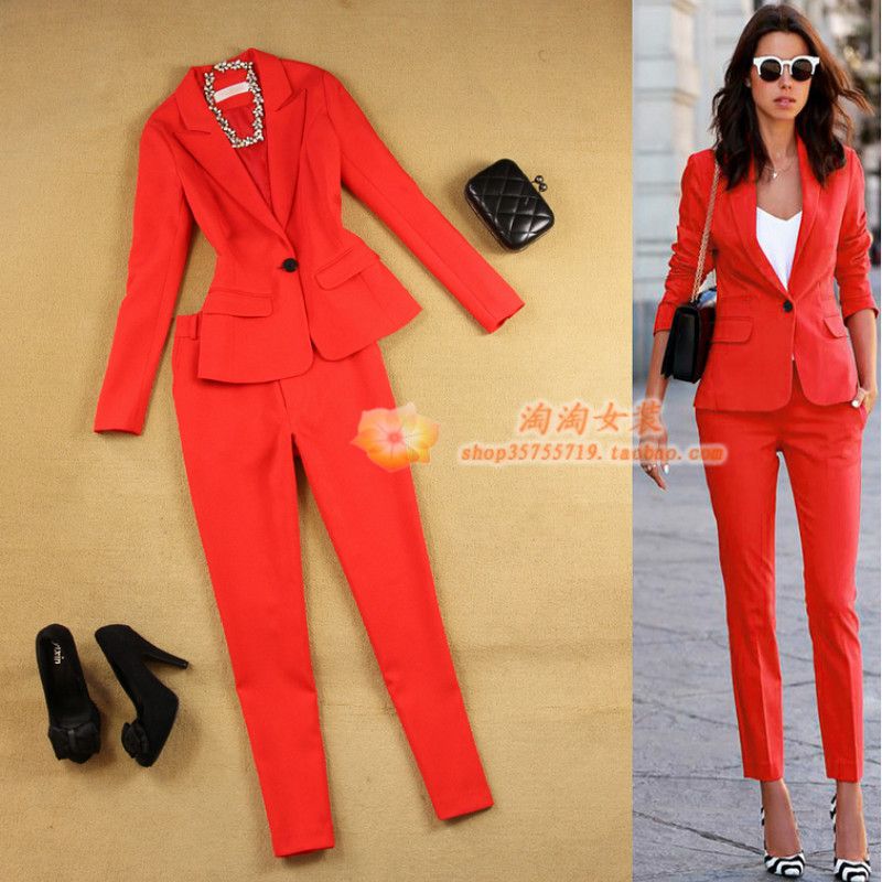 Compra Trajes Para Mujer Blazers Ropa Vestimenta Chaqueta Pantalones  Business Ladies Pantalones Traje Femenino Oficina Pantalones Para Mujeres  Barato | Entrega Rápida Y Calidad | Es.Dhgate