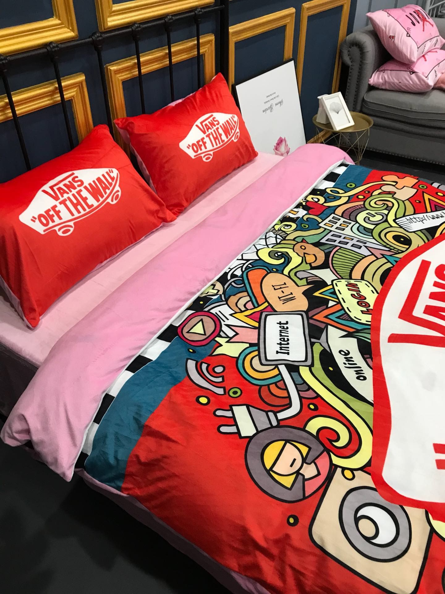 vans off the wall bedding